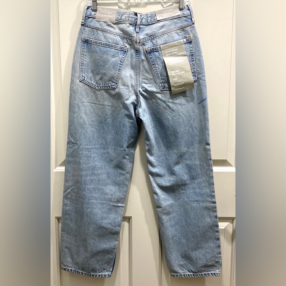 Everlane The 90’s Way High Jean Paint Splatter No Stretch Denim Jeans Size 29 - Picture 9 of 14